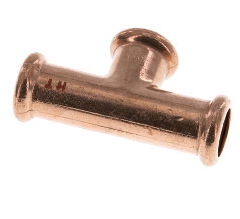 Tee Press Fitting - 15mm Female - Copper alloy