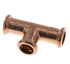 Tee Press Fitting - 15mm Female - Copper alloy