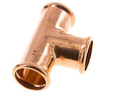 Tee Press Fitting - 35mm Female - Copper alloy