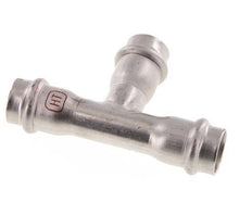 Tee Press Fitting - 18mm Female - Stainless Steel