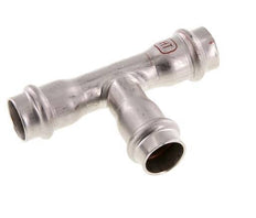 Tee Press Fitting - 18mm Female - Stainless Steel