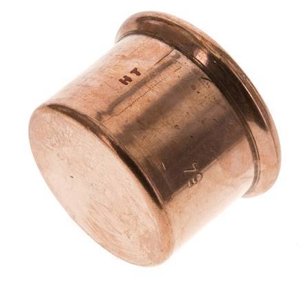 End Cap - 54mm Female - Copper alloy