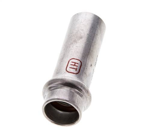 Press Fitting - 15mm Female & 18mm Male - Stainless Steel