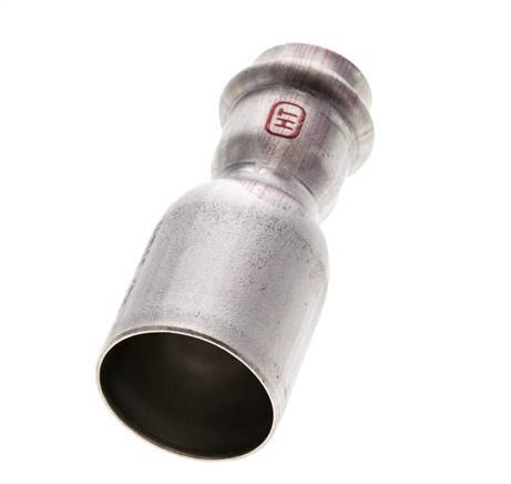 Press Fitting - 22mm Female & 35mm Male - Stainless Steel