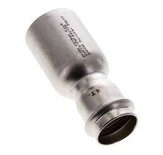 Press Fitting - 28mm Female & 42mm Male - Stainless Steel