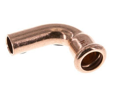 90deg Elbow Press Fitting - 15mm Female & 15mm Male - Copper alloy