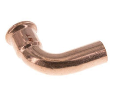 90deg Elbow Press Fitting - 18mm Female & 18mm Male - Copper alloy
