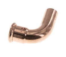 90deg Elbow Press Fitting - 22mm Female & 22mm Male - Copper alloy