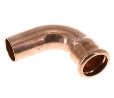 90deg Elbow Press Fitting - 28mm Female & 28mm Male - Copper alloy
