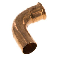 90deg Elbow Press Fitting - 35mm Female & 35mm Male - Copper alloy