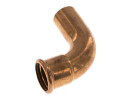 90deg Elbow Press Fitting - 35mm Female & 35mm Male - Copper alloy