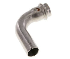 90deg Elbow Press Fitting - 22mm Female & 22mm Male - Stainless Steel