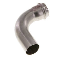 90deg Elbow Press Fitting - 35mm Female & 35mm Male - Stainless Steel