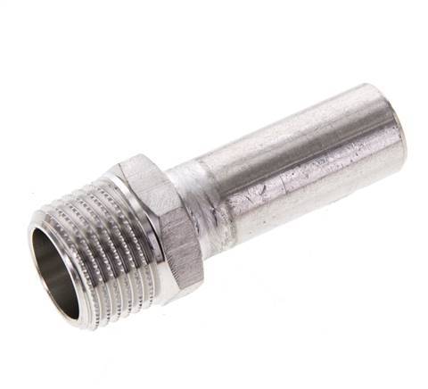 Press Fitting - 15mm Male & R 1/2'' Male - Stainless Steel