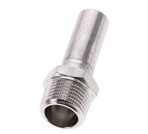 Press Fitting - 15mm Male & R 1/2'' Male - Stainless Steel