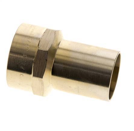 Press Fitting - 35mm Male & Rp 1-1/4'' Female - Copper alloy