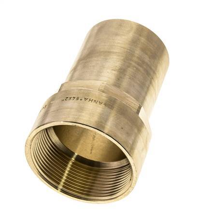 Press Fitting - 54mm Male & Rp 2'' Female - Copper alloy
