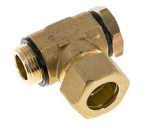 22mm & G3/4'' Brass Swivel Joint Compression Fitting with Male Threads 54 bar Polyamide DIN EN 1254-2