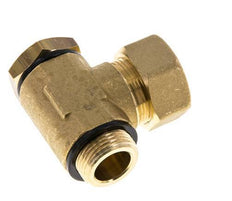 22mm & G3/4'' Brass Swivel Joint Compression Fitting with Male Threads 54 bar Polyamide DIN EN 1254-2