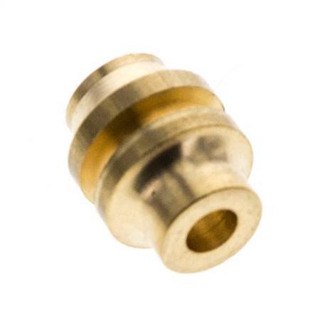 4mm Brass Straight Compression Fitting DN 6150 bar DIN EN 1254-2 [2 Pieces]
