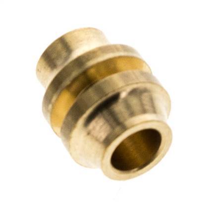 4mm Brass Straight Compression Fitting DN 6150 bar DIN EN 1254-2 [2 Pieces]