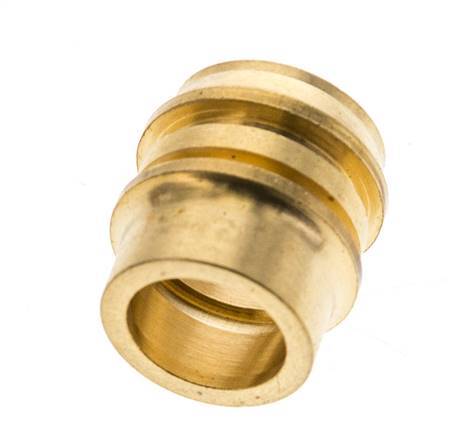 10mm Brass Straight Compression Fitting DN 1275 bar DIN EN 1254-2