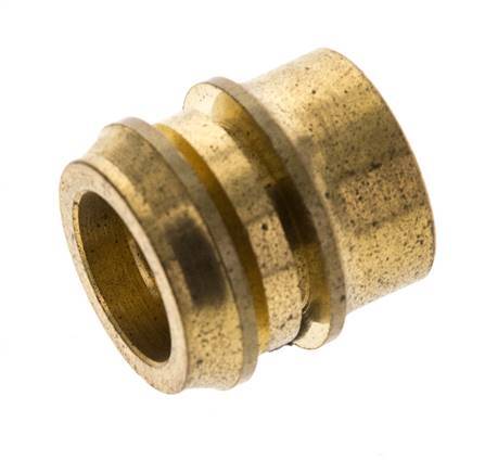 10mm Brass Straight Compression Fitting DN 1489 bar DIN EN 1254-2