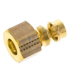 14mm Brass Straight Compression Fitting DN 1676 bar DIN EN 1254-2