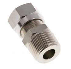 12L & R1/2'' Nickel plated Brass Straight Cutting Fitting with Male Threads 75 bar ISO 8434-1