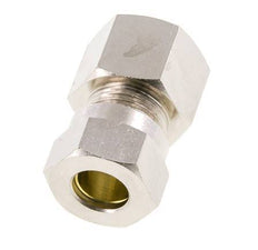 12L & G1/2'' Nickel plated Brass Straight Cutting Fitting with Female Threads 75 bar ISO 8434-1