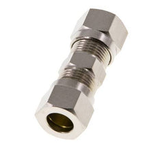 8LL Nickel plated Brass Straight Cutting Fitting 100 bar ISO 8434-1 [2 Pieces]