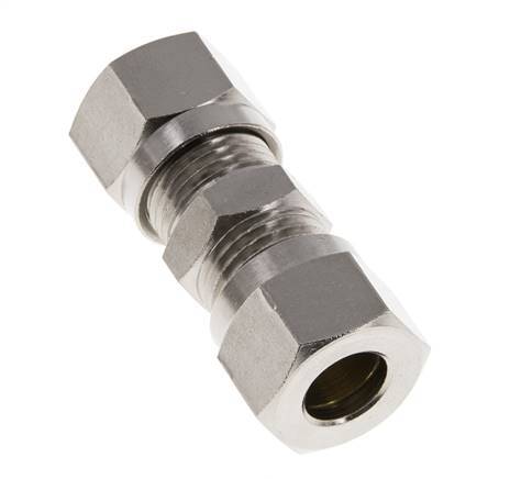 10L Nickel plated Brass Straight Cutting Fitting 115 bar ISO 8434-1