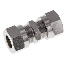 12L Nickel plated Brass Straight Cutting Fitting 75 bar ISO 8434-1