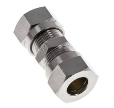 12L Nickel plated Brass Straight Cutting Fitting 75 bar ISO 8434-1
