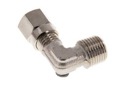 4LL & R1/8'' Nickel plated Brass Elbow Cutting Fitting with Male Threads 100 bar ISO 8434-1 [2 Pieces]