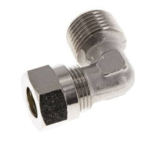 12L & R1/2'' Nickel plated Brass Elbow Cutting Fitting with Male Threads 75 bar ISO 8434-1