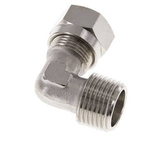 12L & R1/2'' Nickel plated Brass Elbow Cutting Fitting with Male Threads 75 bar ISO 8434-1