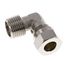 12L & R1/2'' Nickel plated Brass Elbow Cutting Fitting with Male Threads 75 bar ISO 8434-1