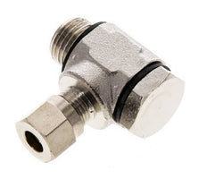 6LL & G1/4'' Nickel plated Brass Swivel Joint Cutting Fitting with Male Threads 100 bar Rotatable ISO 8434-1