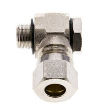 10L & G1/4'' Nickel plated Brass Swivel Joint Cutting Fitting with Male Threads 115 bar Rotatable ISO 8434-1
