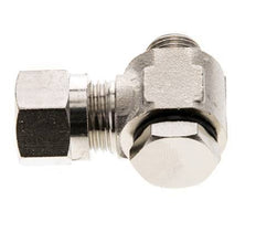 10L & G1/4'' Nickel plated Brass Swivel Joint Cutting Fitting with Male Threads 115 bar Rotatable ISO 8434-1