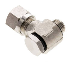 10L & G1/4'' Nickel plated Brass Swivel Joint Cutting Fitting with Male Threads 115 bar Rotatable ISO 8434-1
