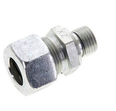 15L & M16x1.5 Zink plated Steel Straight Cutting Fitting with Male Threads 315 bar NBR ISO 8434-1