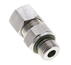 12S & M18x1.5 Stainless Steel Straight Cutting Fitting with Male Threads 630 bar FKM ISO 8434-1
