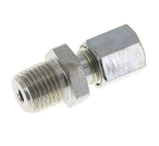 6L & R1/4'' Zink plated Steel Straight Cutting Fitting with Male Threads 315 bar ISO 8434-1