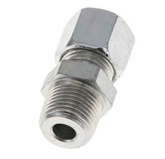 10L & R3/8'' Zink plated Steel Straight Cutting Fitting with Male Threads 315 bar ISO 8434-1