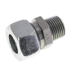 18L & R1/2'' Zink plated Steel Straight Cutting Fitting with Male Threads 315 bar ISO 8434-1