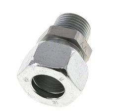 18L & R1/2'' Zink plated Steel Straight Cutting Fitting with Male Threads 315 bar ISO 8434-1