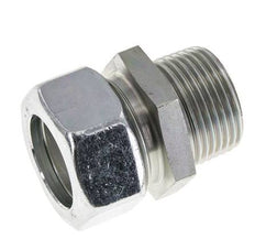 28L & R1'' Zink plated Steel Straight Cutting Fitting with Male Threads 160 bar ISO 8434-1