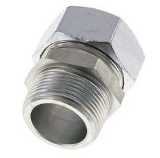 35L & R1-1/4'' Zink plated Steel Straight Cutting Fitting with Male Threads 160 bar ISO 8434-1